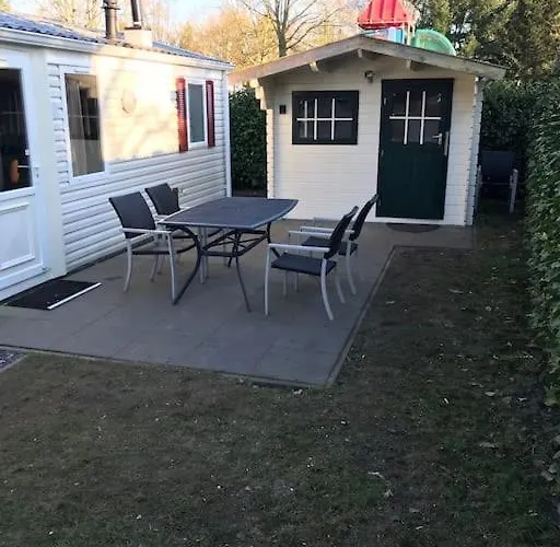 Dağ evi Knus In De Bossen Met Fietsen *